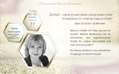 Gesunder Schlaf – Webinar von Dipl. Biologin Heike Heitmann