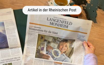 Artikel in der Rheinischen Post: Winterstress für die Haut